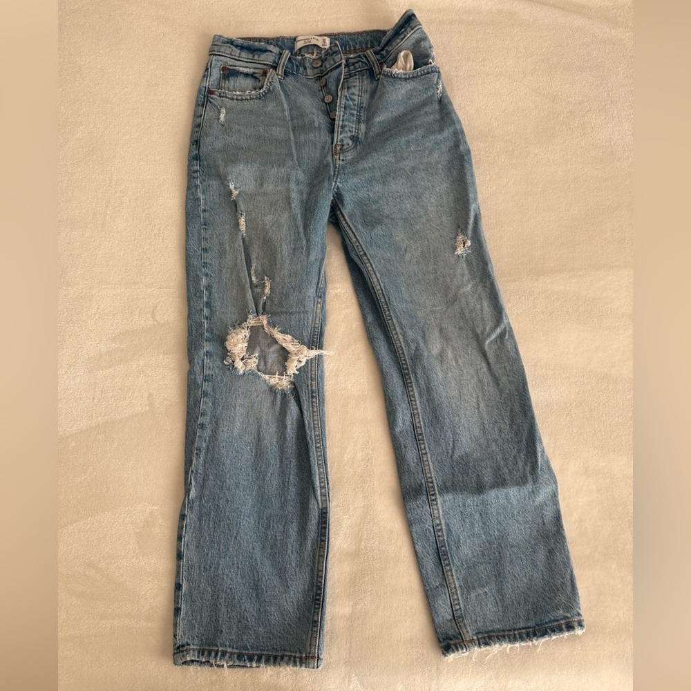 Abercrombie & Fitch Dad High Rise